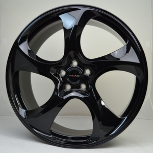 AMS Forged Stunning 5 Spoke Twist Directional Wheel Gloss Black