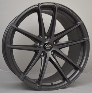 AVA Modern concave Dark Satin Gunmetal