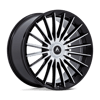 GLOSS BLACK W/ MACHINED FACE