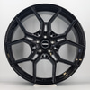 Aurora Modern Y Spoke Design Gloss Black
