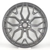Aurora Staggered Modern Mesh Design Gunmetal