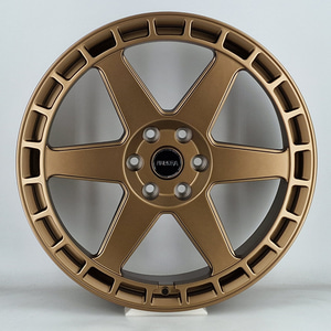 Aurora Modern 6 Spoke Design Satin Bronze