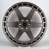 Aurora Modern 6 Spoke Design Satin Gunmetal