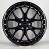 Aurora Modern 6 Y Spoke Design Gloss Black