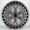 Aurora Modern 6 Y Spoke Design Satin Gunmetal