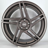 Aurora 5 Twin Spoke Twist Spoke Satin Gunmetal