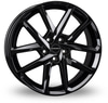 Borbet N black glossy