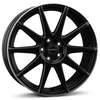 Borbet GTX black matt rim silver