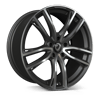 Cades Wheels Helious Matt Gunmetal Polish