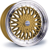 Dare DRRS Gold Polished / Chrome Rivets