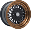 Dare RS Matt Black Bronze / Chrome Rivets