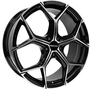 MONACO WHEELS GP16 Gloss Black / Polished