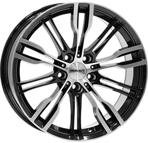 MONACO WHEELS GP8 Gloss Black / Polished
