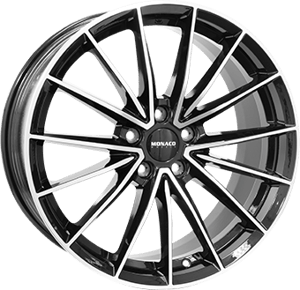 MONACO WHEELS GP14 Gloss Black / Polished