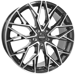 MONACO WHEELS GP15 Gloss Black / Polished