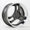 Rota HM3 Gunmetal Polished Lip