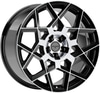 VELARE VLR17 Diamond Black Machined Face