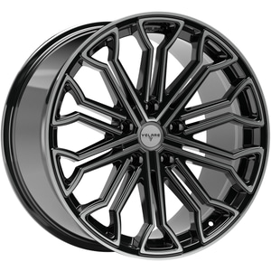 VELARE VLR04 Diamond Black Machined Face