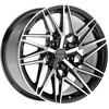 VELARE VLR06 Diamond Black Machined Face