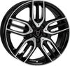 Wolfrace Eurosport TUV M14 diamond black polished