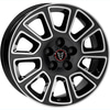 Wolfrace Eurosport TUV Transporter 2 diamond black front polished