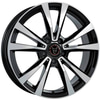 Wolfrace Eurosport TUV M12 Diamond Black Front Polished